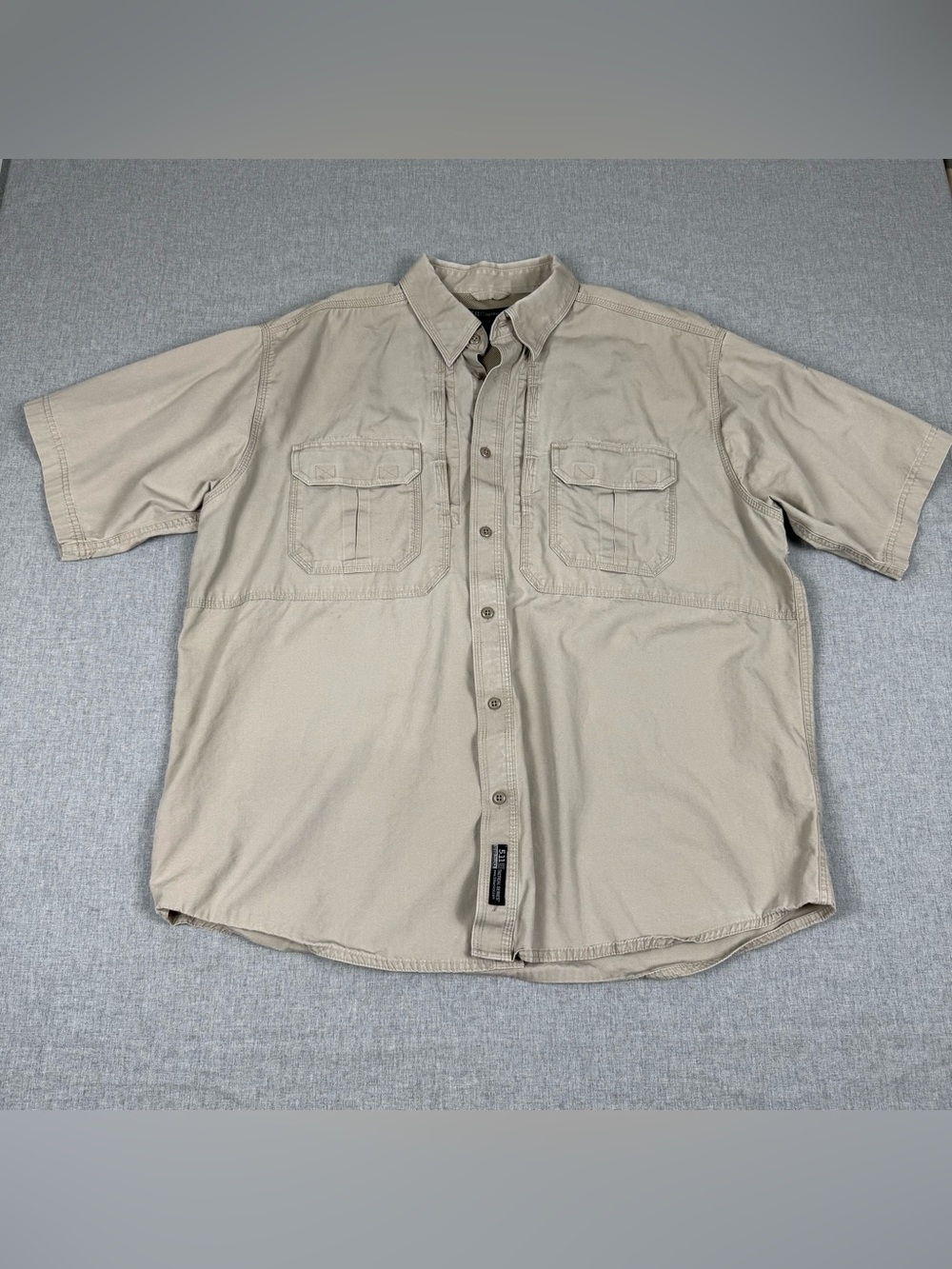 5.11 Tactical Original Short Sleeve Shirt Men’s XL 71152 Cotton Canvas